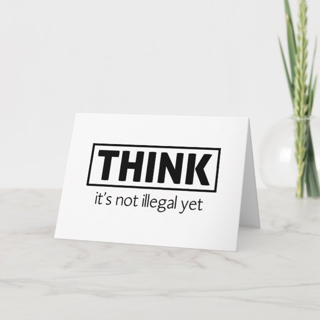 Tarjeta De Agradecimiento No ilegal (Anverso)