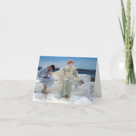 Tarjeta De Agradecimiento No me preguntes más por Alma Tadema Boda