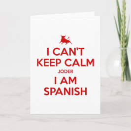 Tarjeta De Agradecimiento No puedo mantener la calma