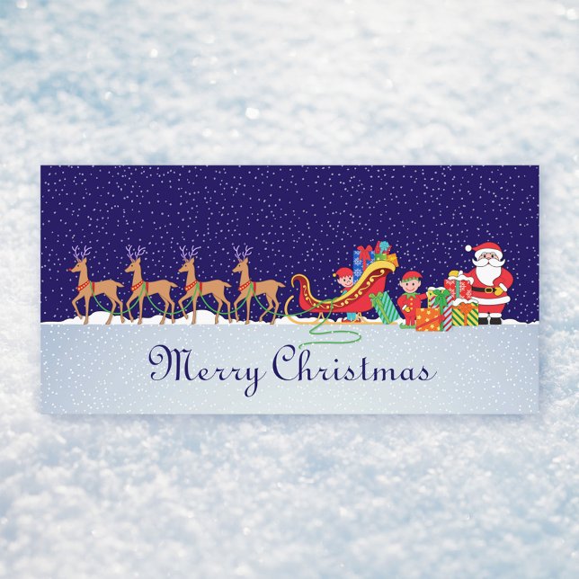 Tarjeta De Agradecimiento Noche antes de los Navidades (Subido por el creador)