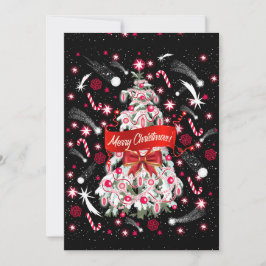 Tarjeta De Agradecimiento Noche estrellada