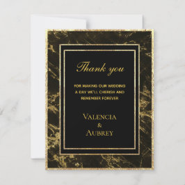 Tarjeta De Agradecimiento Noches En Granito Y Boda De Oro