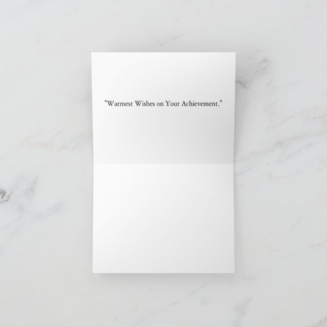 Tarjeta De Agradecimiento nombre abdelrahmane en árabe, (Interior)