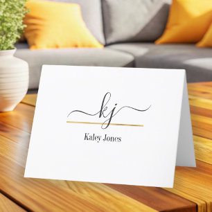 Tarjeta De Agradecimiento Nombre Personalizado   De Parte De
