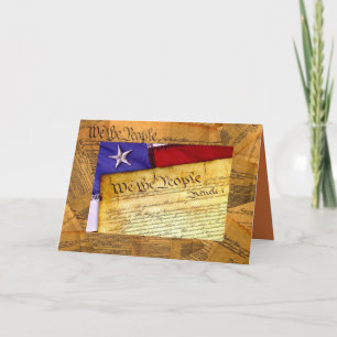 Tarjeta De Agradecimiento Nosotros, el pueblo