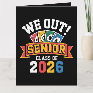 Tarjeta De Agradecimiento Nosotros Fuera Clase Superior De 2026