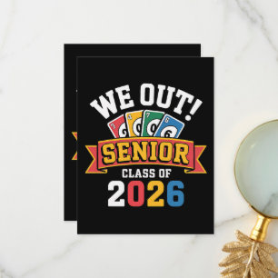 Tarjeta De Agradecimiento Nosotros Fuera Clase Superior De 2026