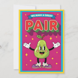 Tarjeta De Agradecimiento Nosotros Hacemos una Gran Pareja divertido amante 