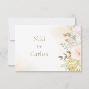 Tarjeta de agradecimiento/nota personalizada de So