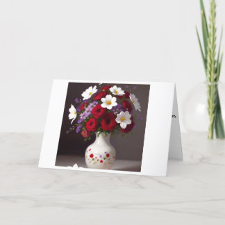 Tarjeta De Agradecimiento "Notas sentidas"