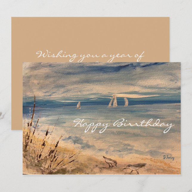 Tarjeta De Agradecimiento Notecard (Anverso / Reverso)