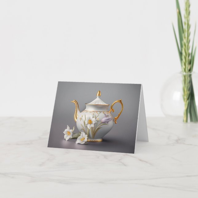 Tarjeta De Agradecimiento Notecard de primavera (Anverso)
