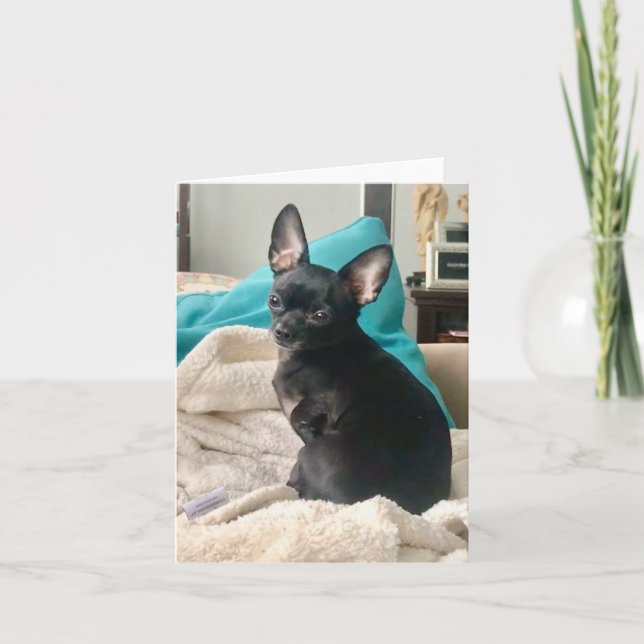 Tarjeta De Agradecimiento notecard plegado (Anverso)