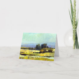 Tarjeta De Agradecimiento Notecard plegado clásico