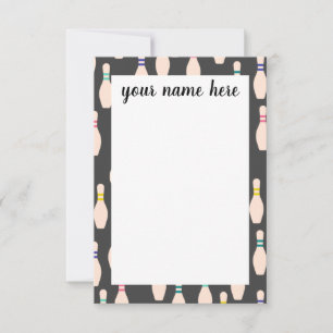 Tarjeta De Agradecimiento Notecards de bolas personalizadas