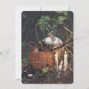 Tarjeta De Agradecimiento Notecas de calabazas espeluznantes