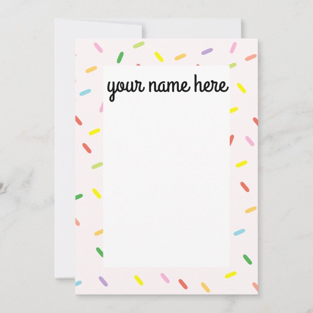 Tarjeta De Agradecimiento Notecnológicos de rociadores personalizados (Anverso)