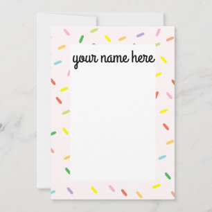 Tarjeta De Agradecimiento Notecnológicos de rociadores personalizados