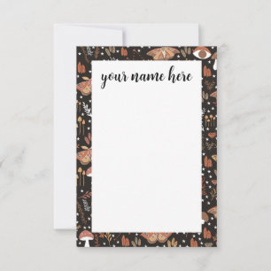Tarjeta De Agradecimiento Notecnológicos de Woodland personalizados