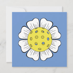 Tarjeta De Agradecimiento Notecnológicos en blanco de flor de bolas ilustrad