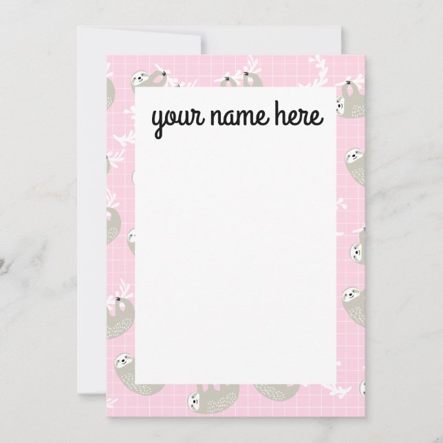 Tarjeta De Agradecimiento Notecnos de espuma personalizados (Anverso)