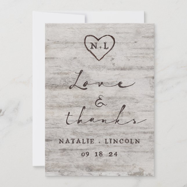 Tarjeta De Agradecimiento Novias enamoradas ruidosas Boda amor y agradecimie (Anverso)