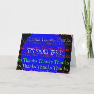 Tarjeta De Agradecimiento NOVINO Manyways a gracias - gracias