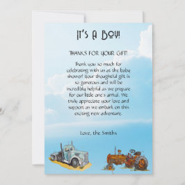 Tarjeta De Agradecimiento Nuestra Gratitud