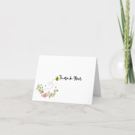 Tarjeta De Agradecimiento Nuestra Pequeña Abeja Gracias Cartas