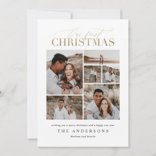 Tarjeta De Agradecimiento nuestra primera navidad, recién casada