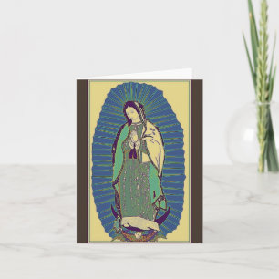 Tarjeta De Agradecimiento Nuestra Señora de Guadalupe