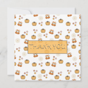 Tarjeta De Agradecimiento Nuestro Pequeño Boo, convirtiéndose en el primer c