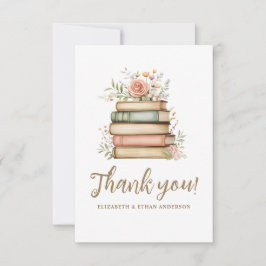 Tarjeta De Agradecimiento Nuestro próximo libro de historias de capítulo Bab