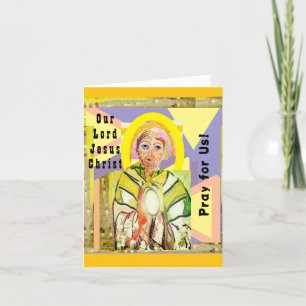 Tarjeta De Agradecimiento Nuestro Señor Jesucristo