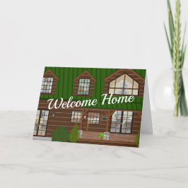 Tarjeta De Agradecimiento Nueva Casa de Cabina Calentada