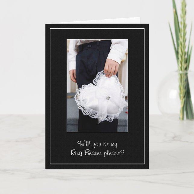 Tarjeta de agradecimiento o solicitud para el port (Anverso)