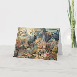 Tarjeta De Agradecimiento Ocean World, Under the Sea, Nautical