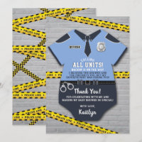 Oficial de policía Baby Shower