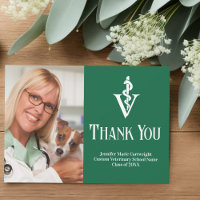 Oficina de veterinario verde Foto personalizable