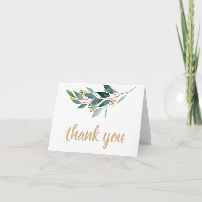 Tarjeta De Agradecimiento Oh Boy Baby Shower Thank You Card (Anverso)