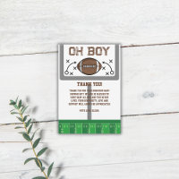 Oh Boy Football Baby Shower