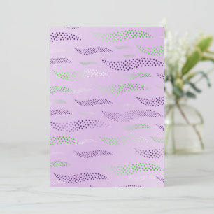 Tarjeta De Agradecimiento Olas Tigre (patrón estilizado) 3