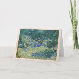 Tarjeta De Agradecimiento Olive Orchard, Vincent van Gogh