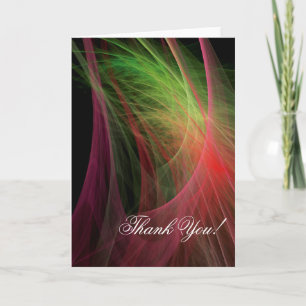 Tarjeta De Agradecimiento Onda espacial