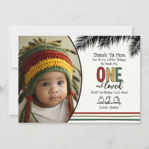 Tarjeta de agradecimiento One and Loved