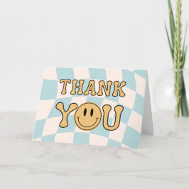 TARJETA DE AGRADECIMIENTO ONE HAPPY DUDE THANK YOU TENT CARD