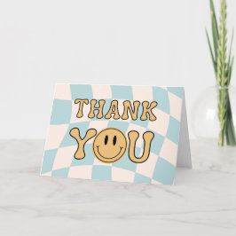 TARJETA DE AGRADECIMIENTO ONE HAPPY DUDE THANK YOU TENT CARD
