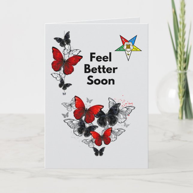 Tarjeta De Agradecimiento Orden de Estrella del Este: obtener una buena cart (Anverso)