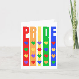 Tarjeta De Agradecimiento Orgullo