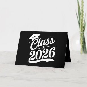 Tarjeta De Agradecimiento Orgulloso Graduado Graduación Clase De 2026